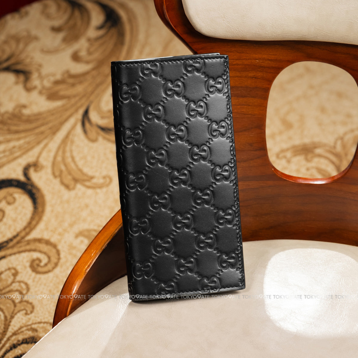 Ví nam Gucci 779828 CWC1N 1000 Signature Guccissima Leather