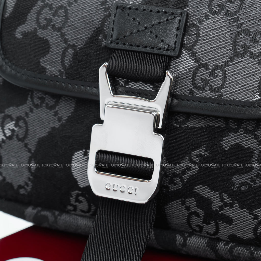 Túi Gucci 855344 FAFH9 8445 GG Shadow Camo Messenger Bag Grey