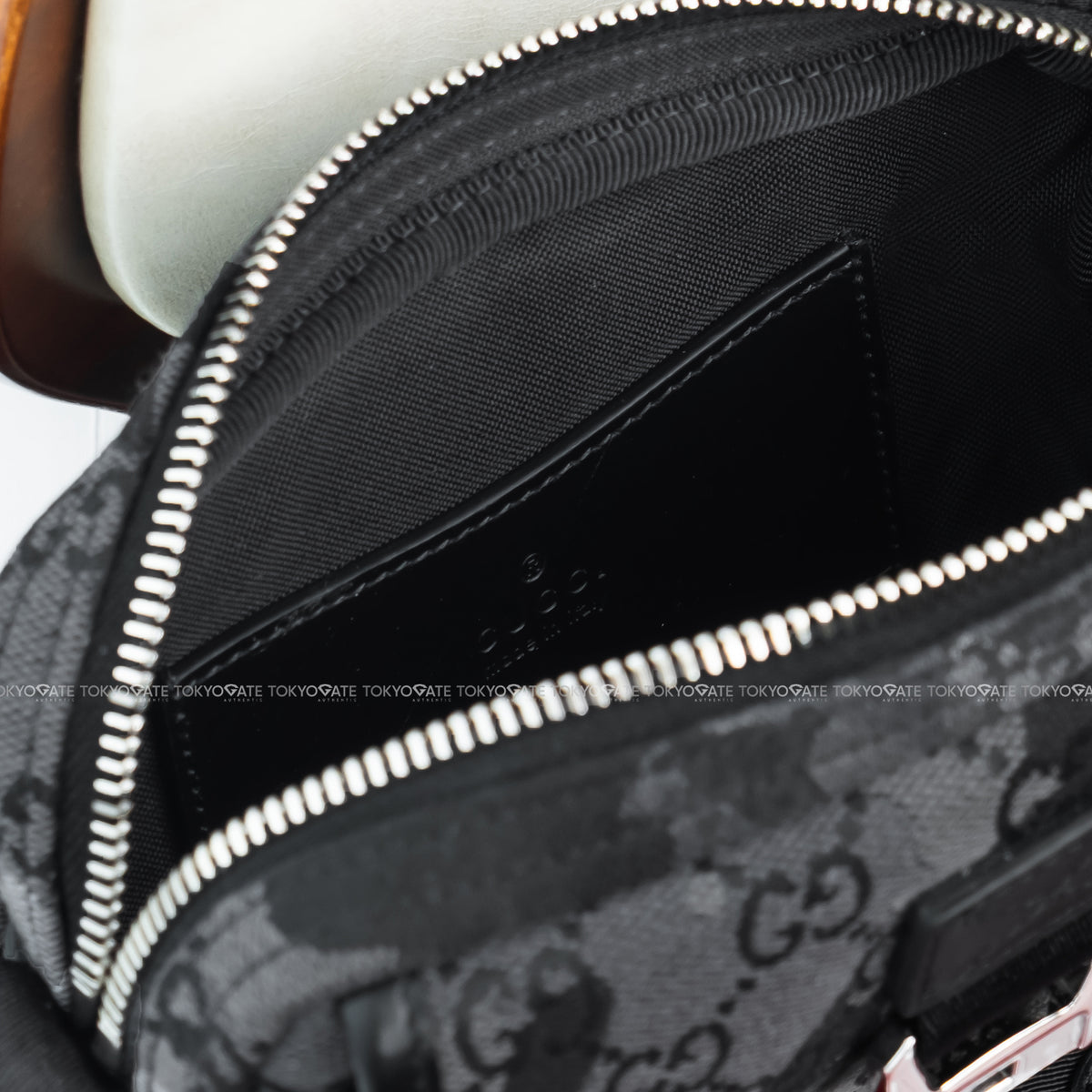 Túi Gucci 855344 FAFH9 8445 GG Shadow Camo Messenger Bag Grey