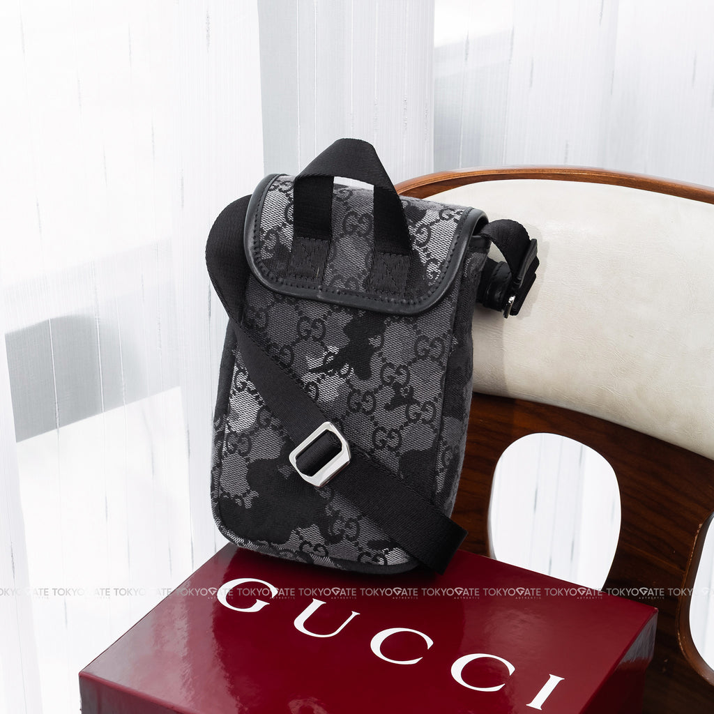 Túi Gucci 855343 FAFH8 8445 GG Shadow Camo Mini Bag Grey
