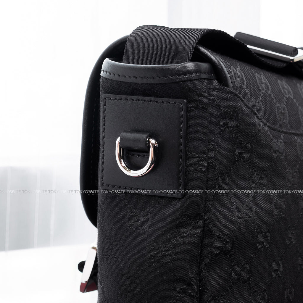 Túi Gucci 854745 FAE8V 1000 Aviator GG Canvas Messenger Bag Black