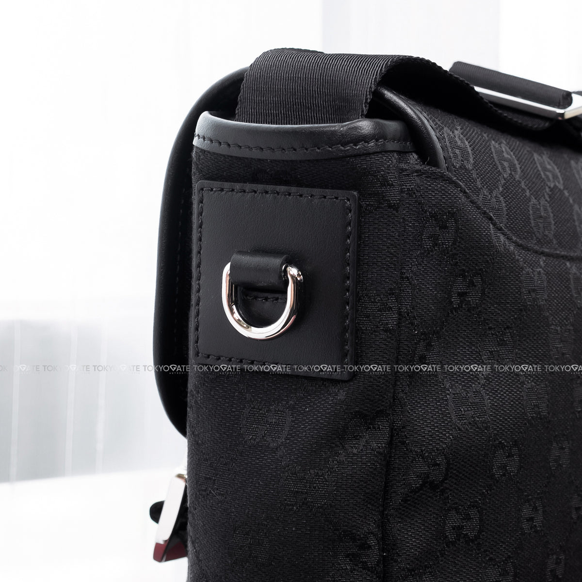 Túi Gucci 854745 FAE8V 1000 Aviator GG Canvas Messenger Bag Black