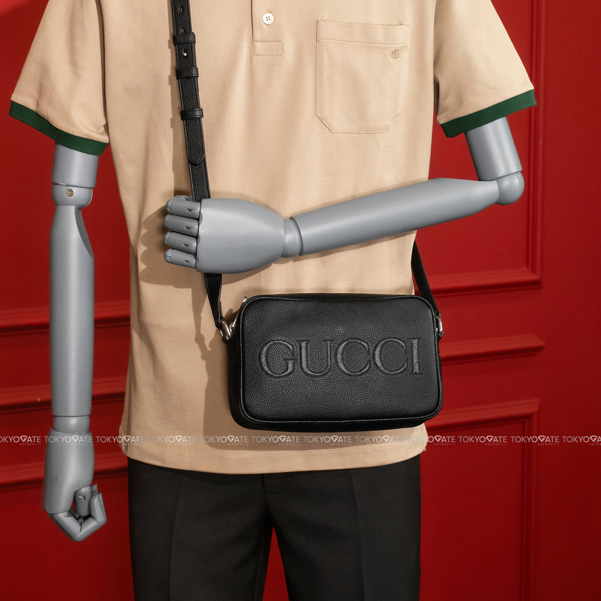 Túi Gucci 768391 AACYX 8446 Mini Shoulder Bag Black Grey