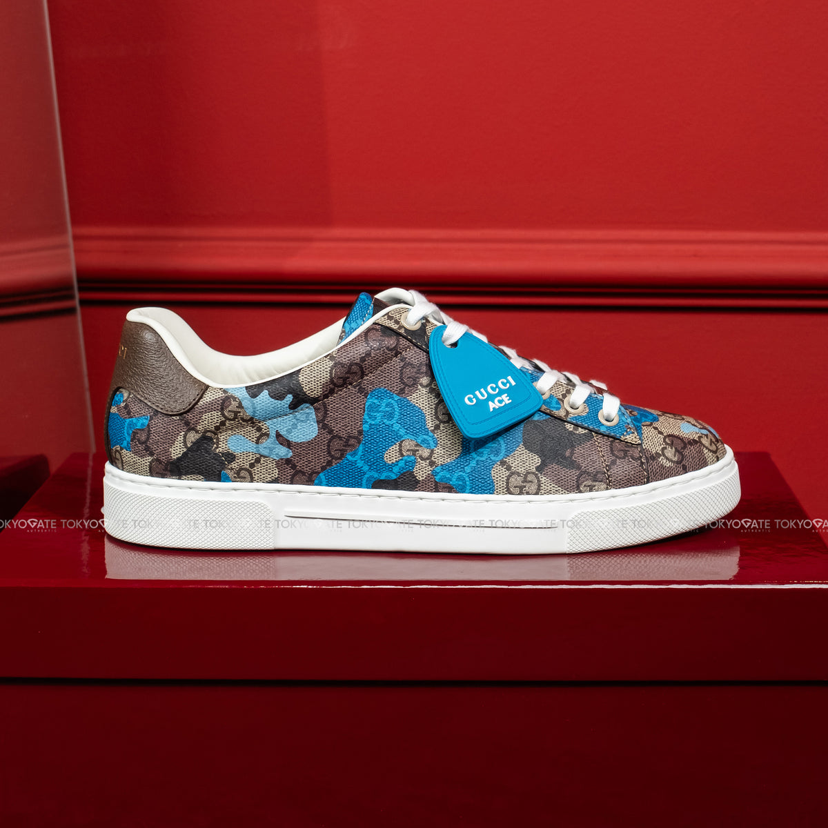 Giày Gucci Ace 854548 FAFRU 8941 GG Supreme Marbled
