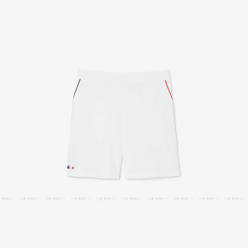 Quần short Lacoste GH0556 001 French Tennis White Regular Fit