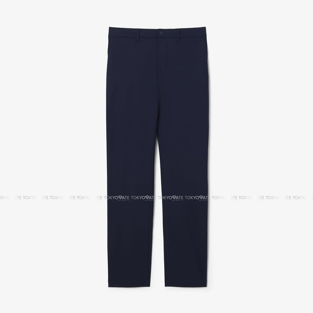 Quần khaki Lacoste HH8513 HDE Stretch Cotton Chino Trousers Dark Navy Slim Fit