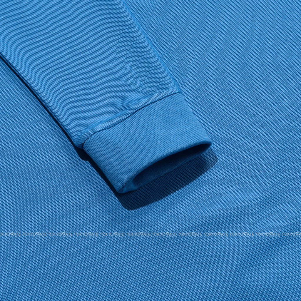 Áo polo Burberry 8075487 Eddie EKD Vivid Cobalt Slim Fit