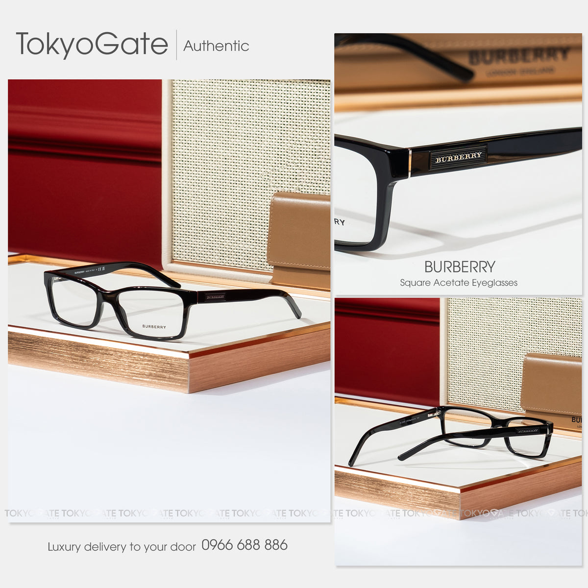 Kính Burberry 0BE2108 Black Men's Eyeglasses