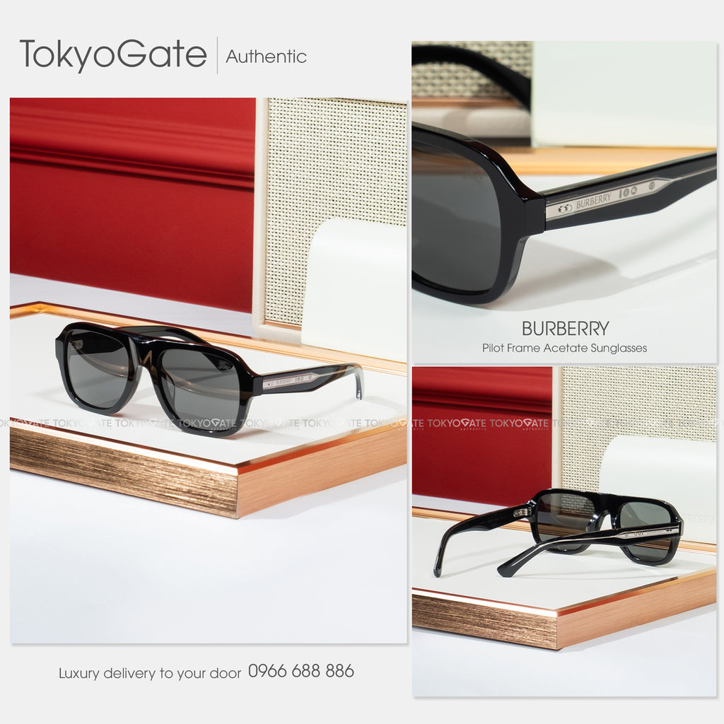Kính Burberry BE4478F 420687 Black Sunglasses