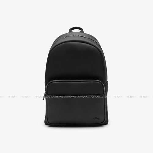 Balo Lacoste NH4430HC 031 Neocroc RFID Protection Recycled Canvas Backpack Black