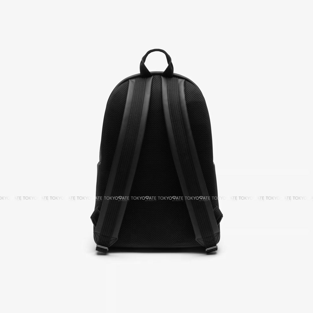 Balo Lacoste NH4430HC 031 Neocroc RFID Protection Recycled Canvas Backpack Black