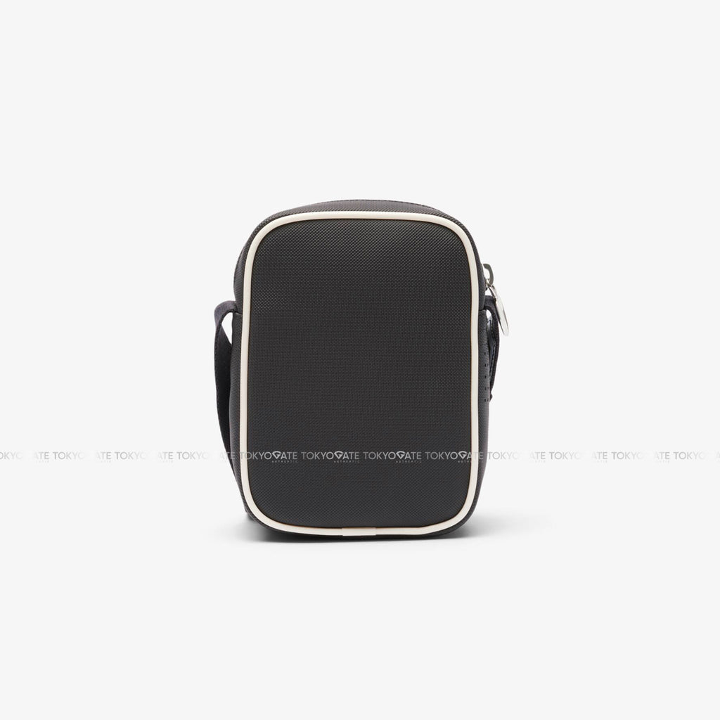 Túi Lacoste NU4964UO K46 Club 1930 Petit Piqué Effect Vertical Satchel Black