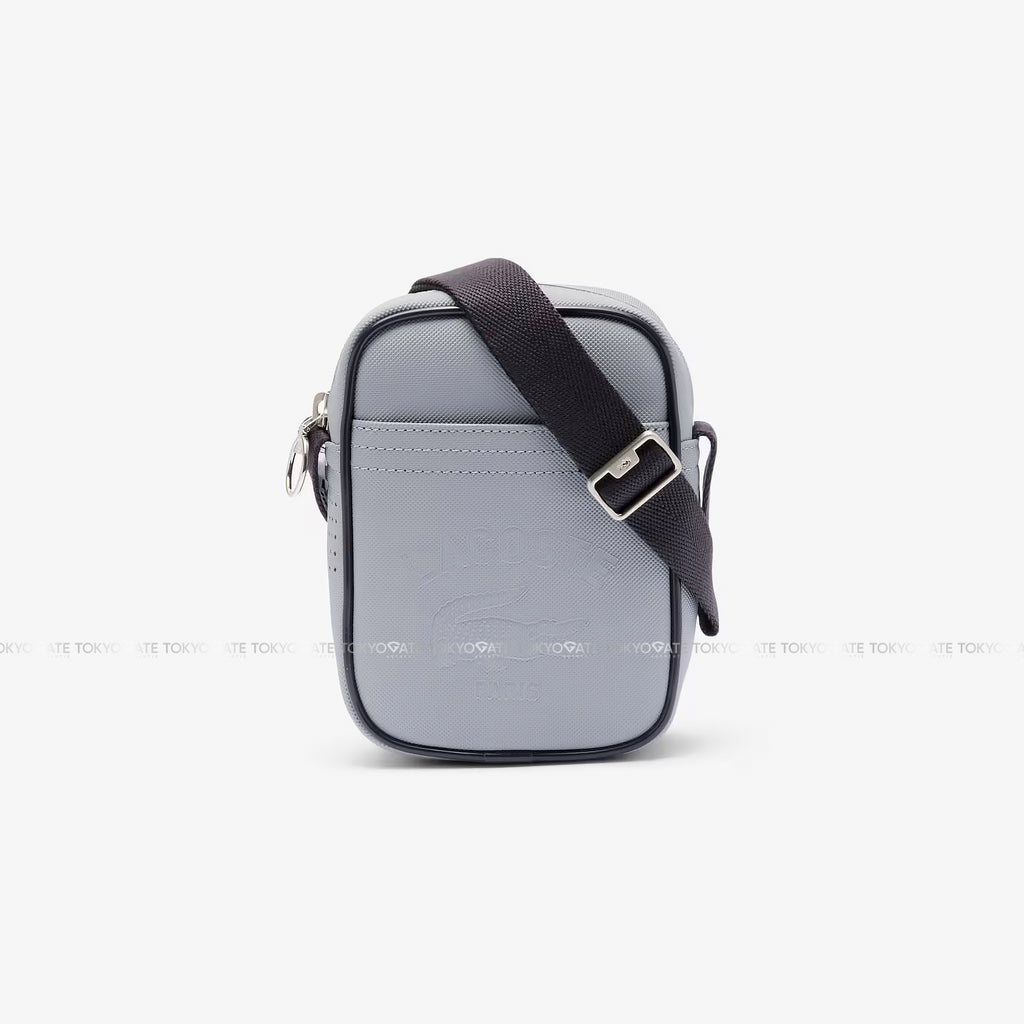 Túi Lacoste NU4964UO Q52 Club 1930 Petit Piqué Effect Vertical Satchel Black