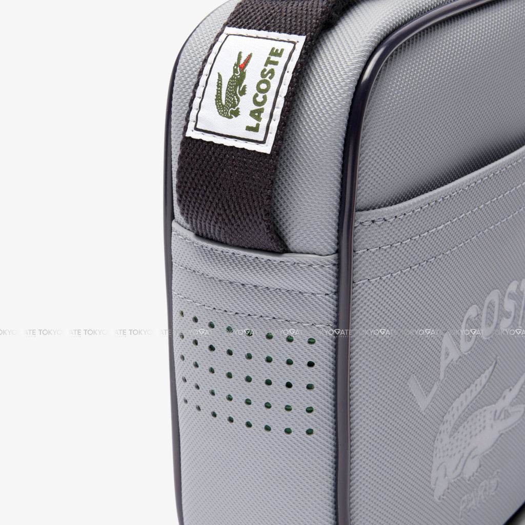Túi Lacoste NU4964UO Q52 Club 1930 Petit Piqué Effect Vertical Satchel Black