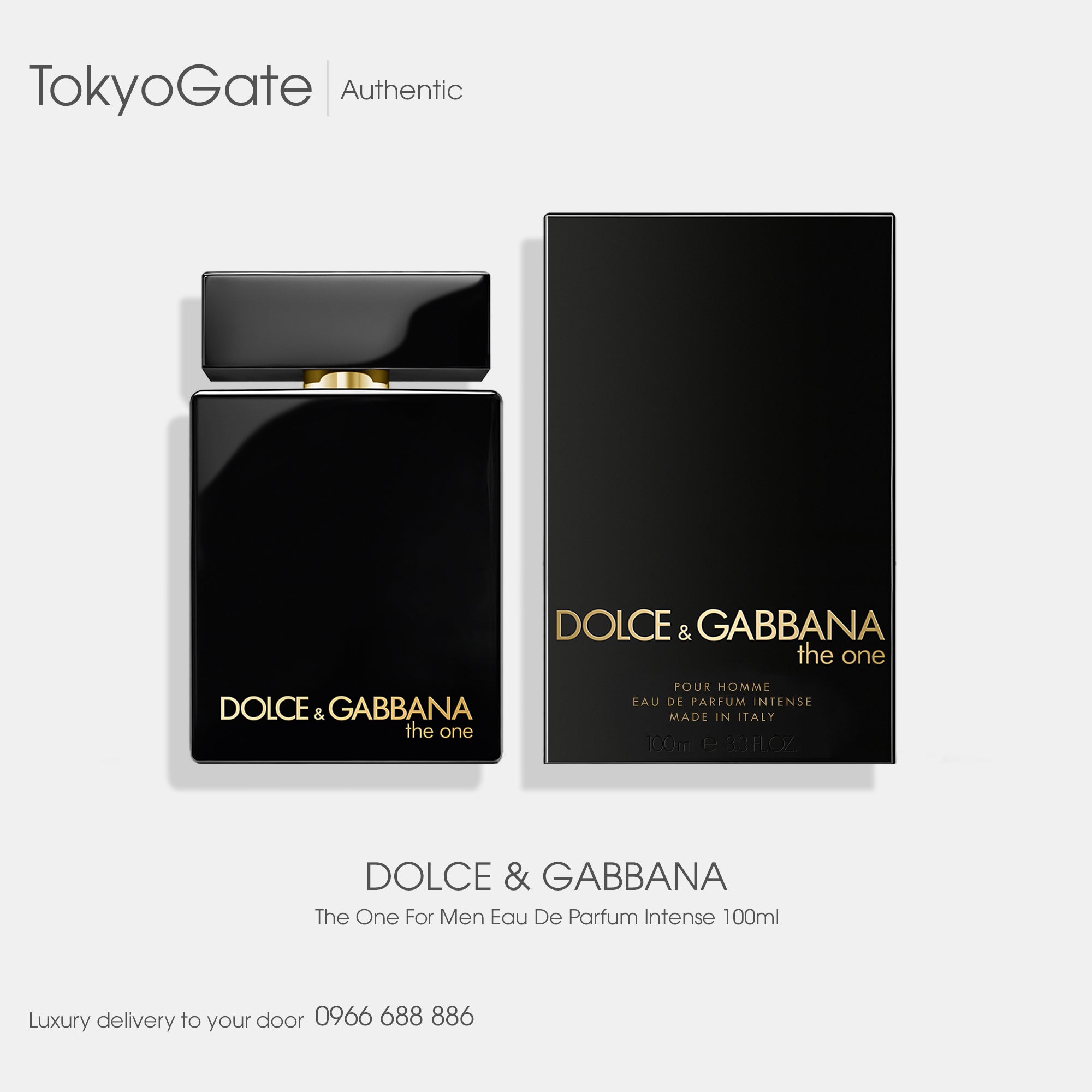 Nước hoa D&G The One Pour Homme Eau De Parfum Intense - 100ml
