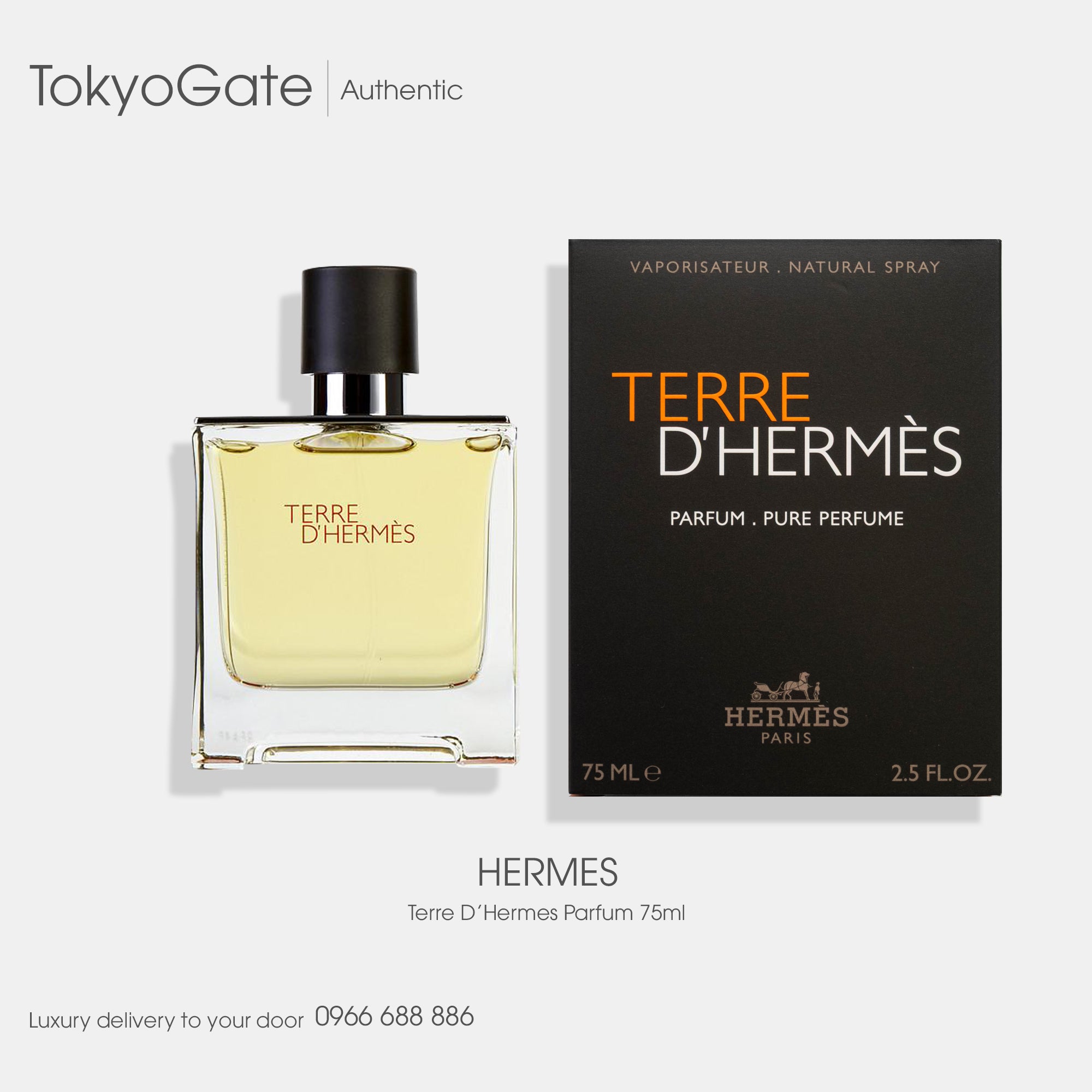 Nước hoa Hermes Terre D'Hermes Pure Parfum - 75ml