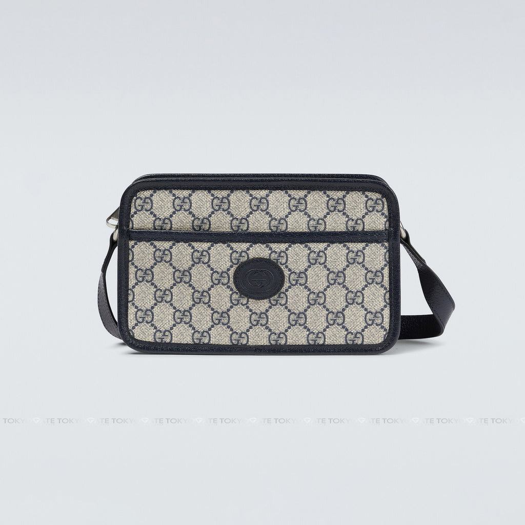 Túi Gucci 658572 K9GSN 4075 Interlocking G In Navy