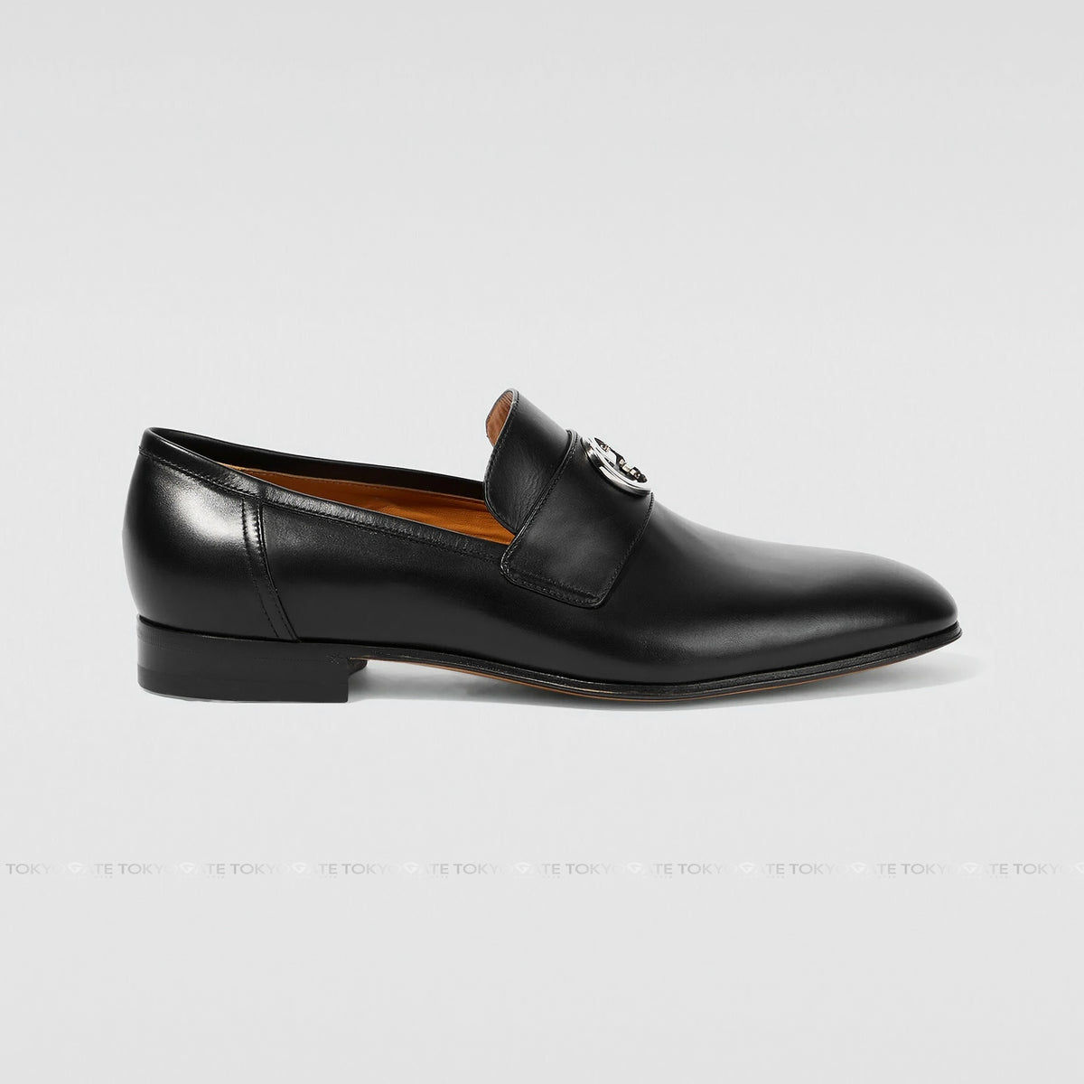Giày Gucci 730134 06F00 1000 Interlocking G Loafer Black