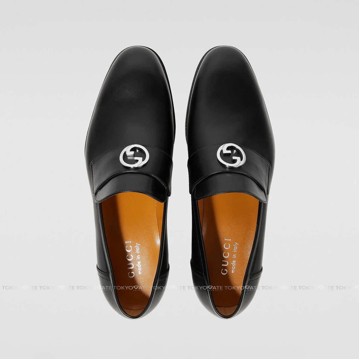 Giày Gucci 730134 06F00 1000 Interlocking G Loafer Black