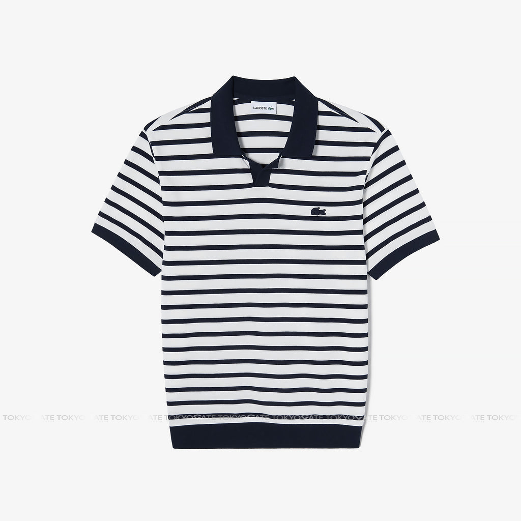 Áo polo Lacoste PH486E 166 Contrast Neck Stripe Regular Fit