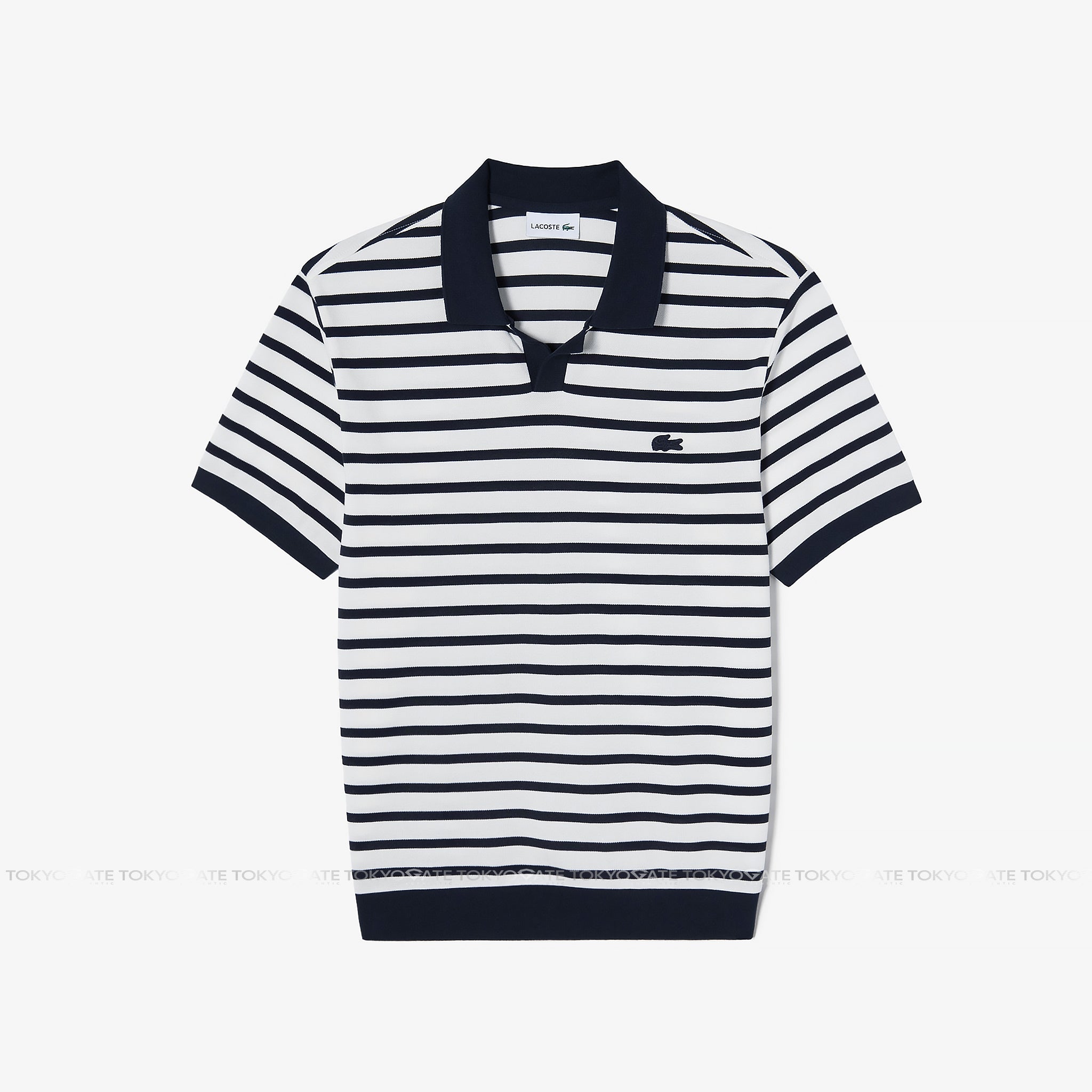 Áo polo Lacoste PH486E 166 Contrast Neck Stripe Regular Fit