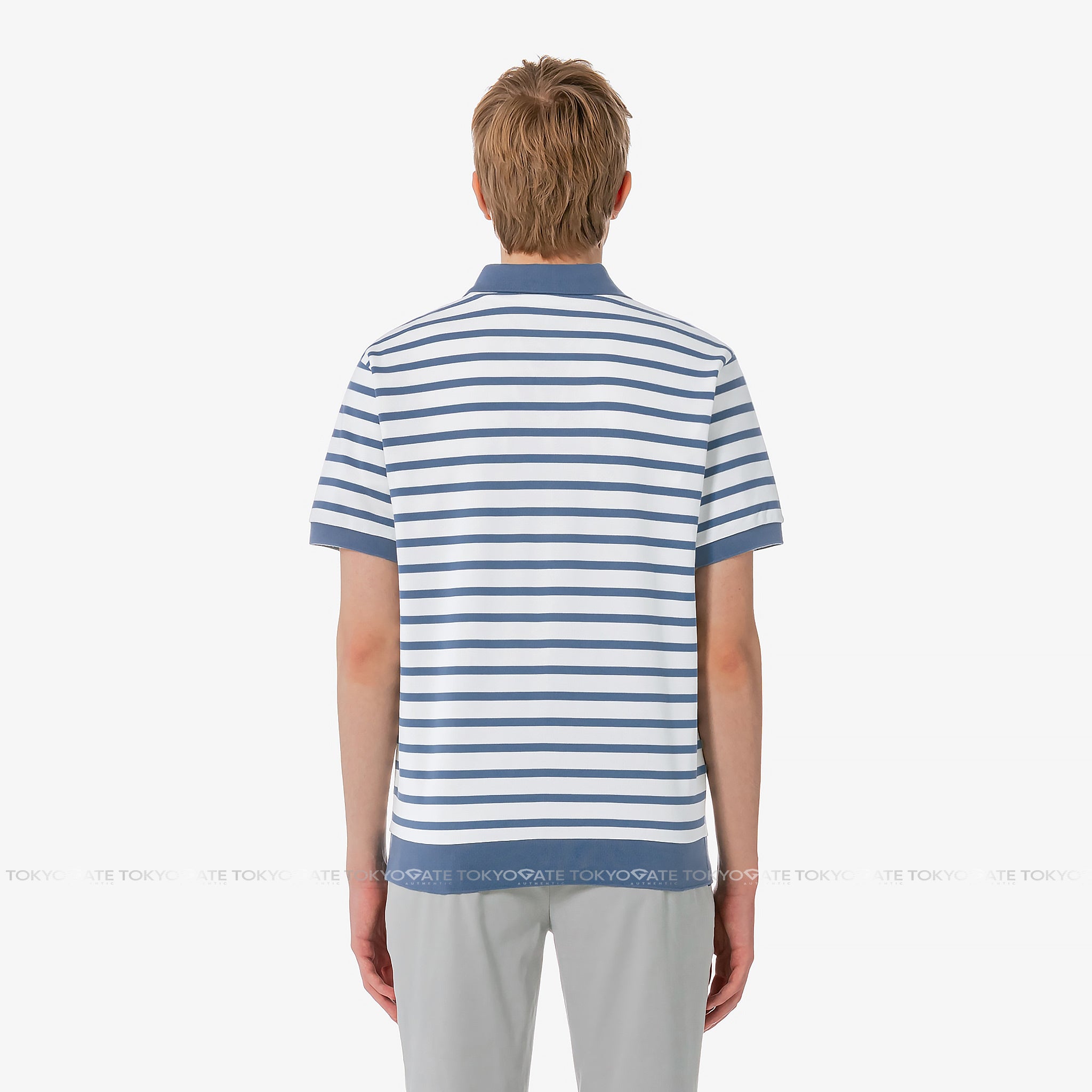 Áo polo Lacoste PH486E 776 Contrast Neck Stripe Regular Fit