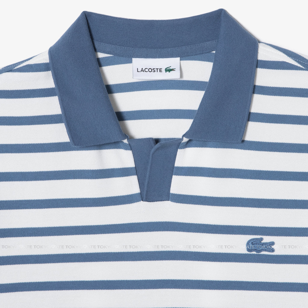 Áo polo Lacoste PH486E 776 Contrast Neck Stripe Regular Fit