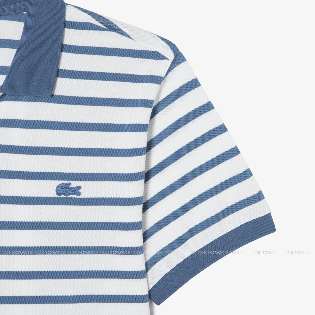 Áo polo Lacoste PH486E 776 Contrast Neck Stripe Regular Fit