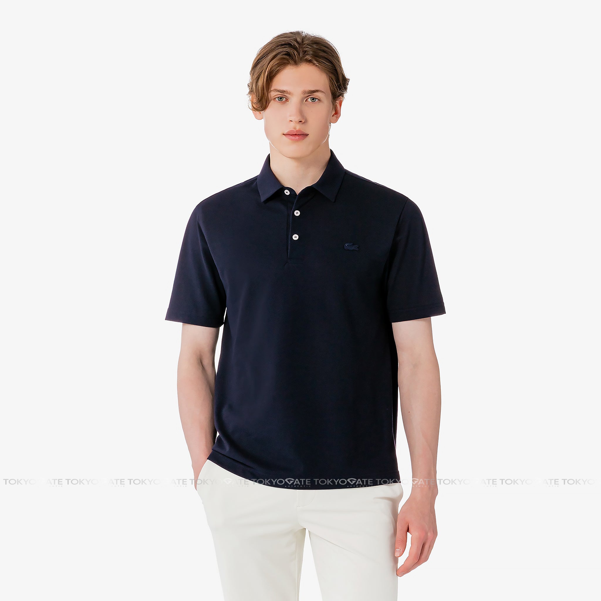 Áo polo Lacoste PH662E 166 High Twist Cotton Regular Fit