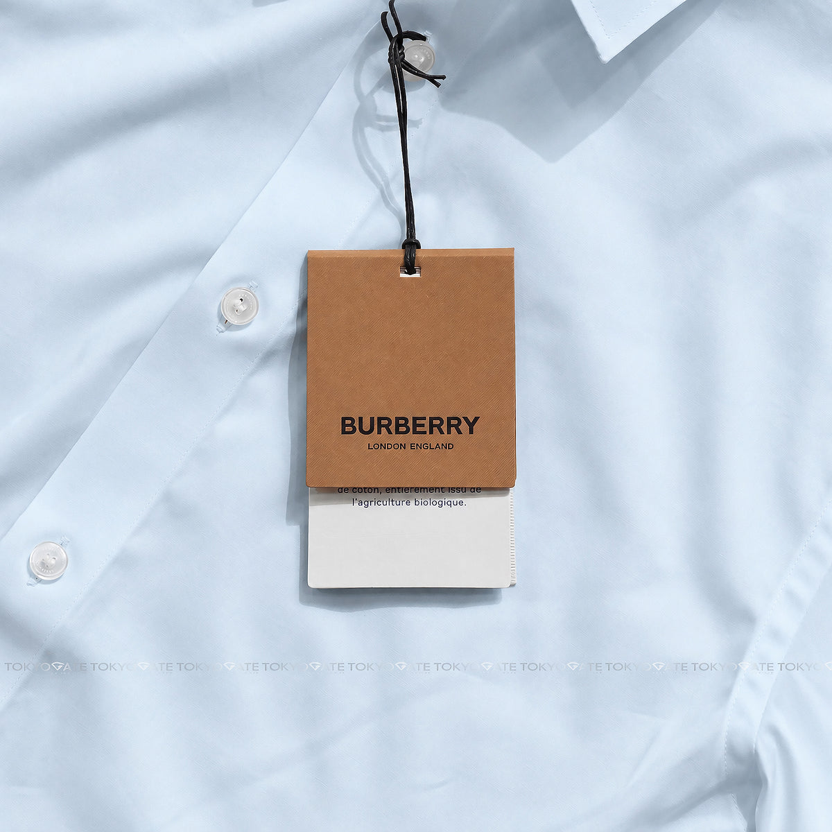 Áo sơ mi Burberry 8121564 Shefford Light Blue Slim Fit