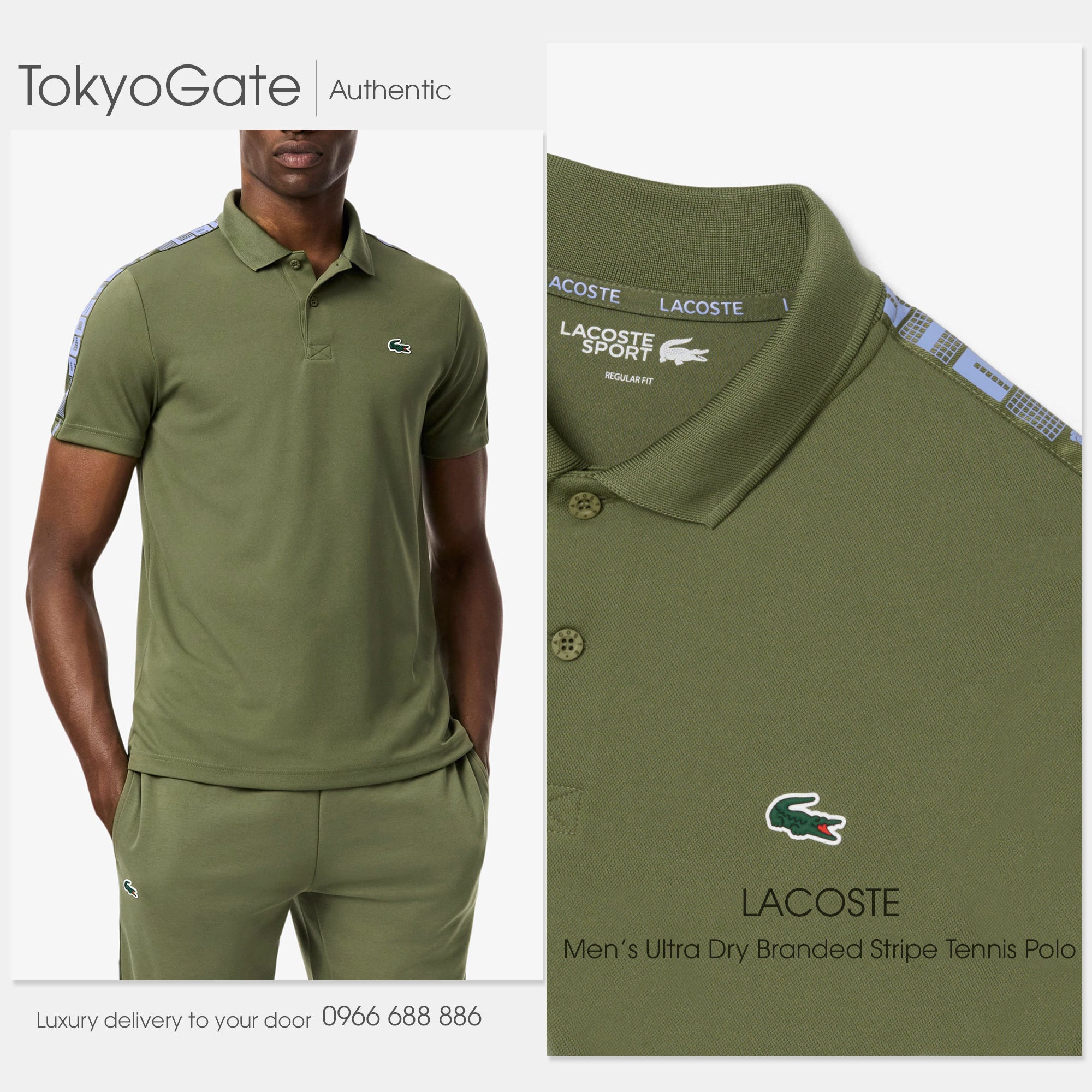 Áo polo Lacoste PH4759 E9F Regular Fit