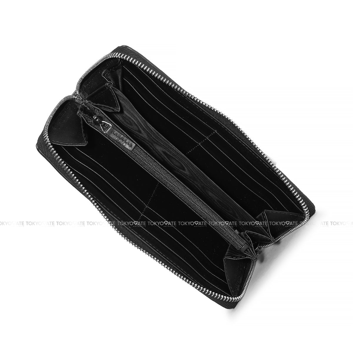 Ví nam Gucci 625558 1W3AN 1000 GG Embossed Zip Around Black