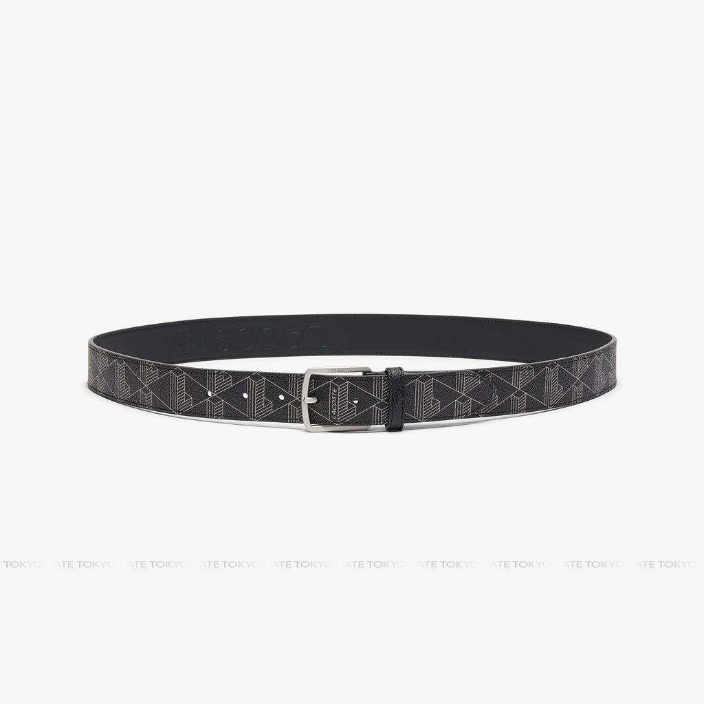 Set Lacoste dây lưng và ví đựng thẻ RC4106 The Blend Monogram Black