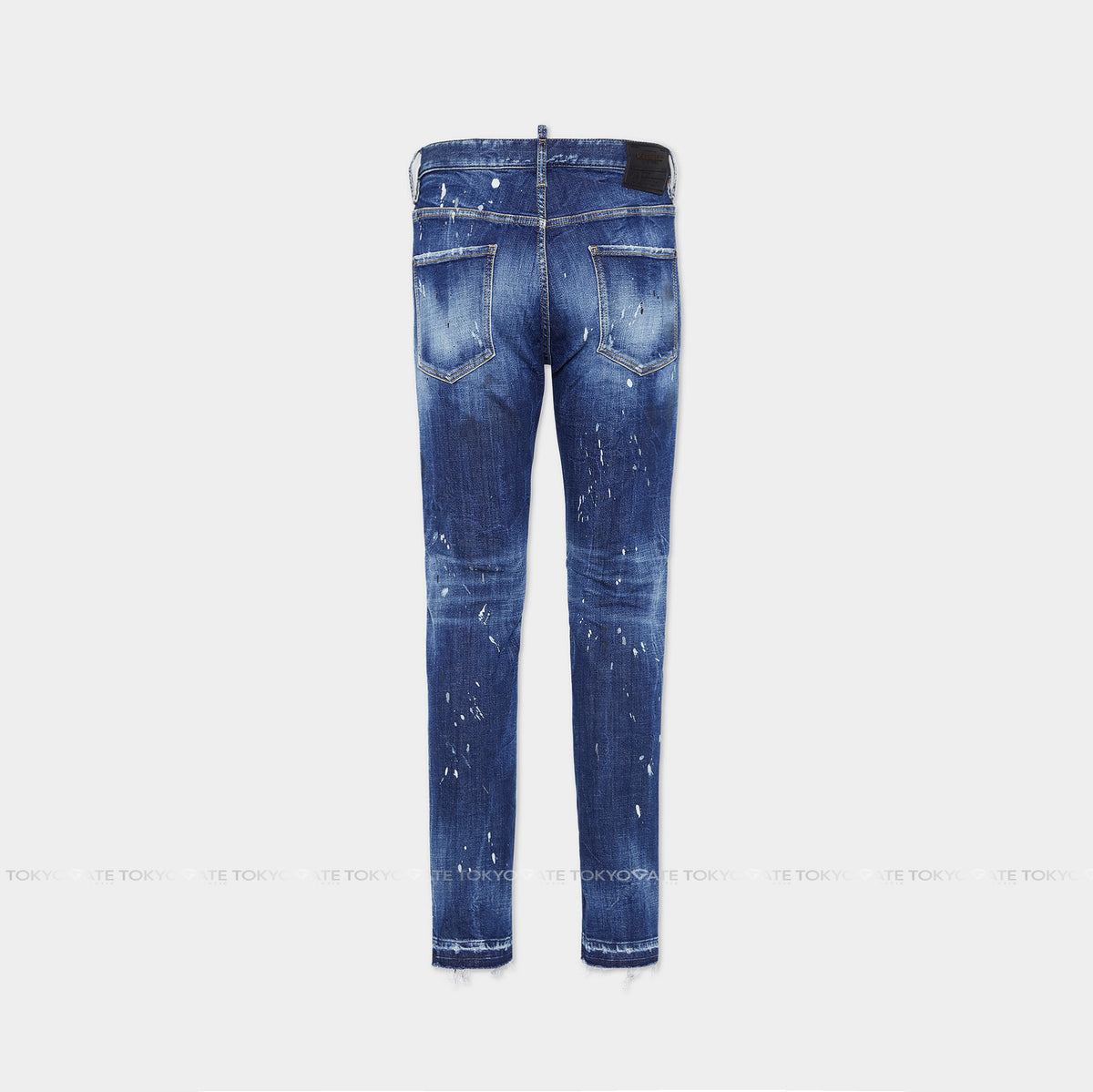 Quần jeans Dsquared2 S74LB1635 S30872 470 Distressed Denim Blue Cool Guy