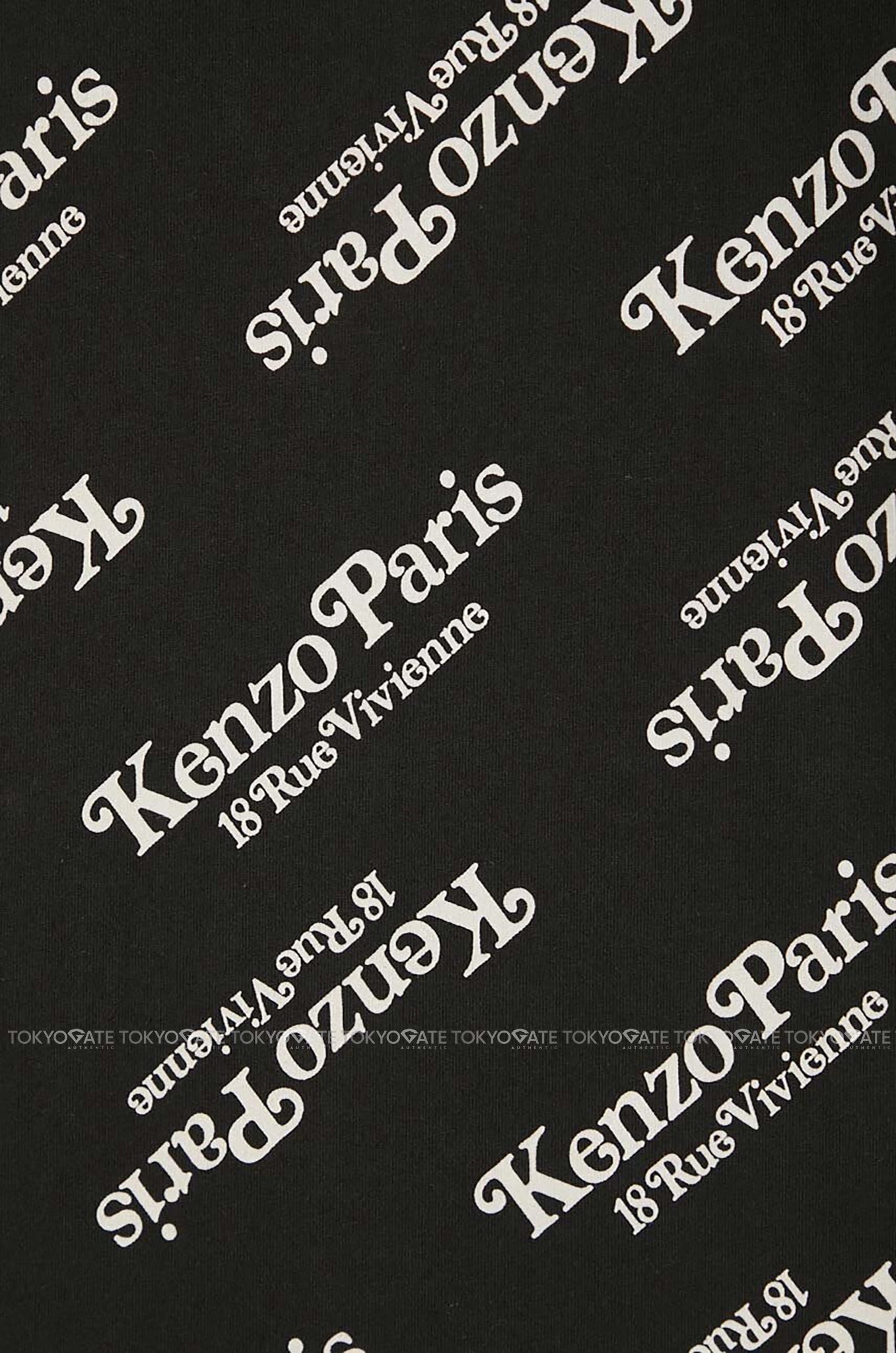 Áo phông Kenzo x Verdy Logo-Print T-shirt Black Oversize