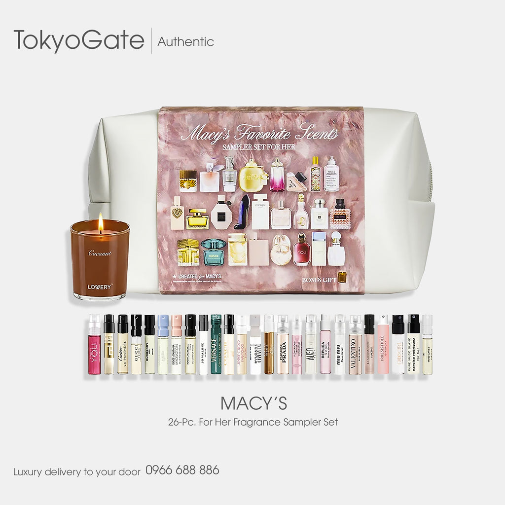 Set nước hoa Macy's Favorite Scents Sample For Her 26 PCS