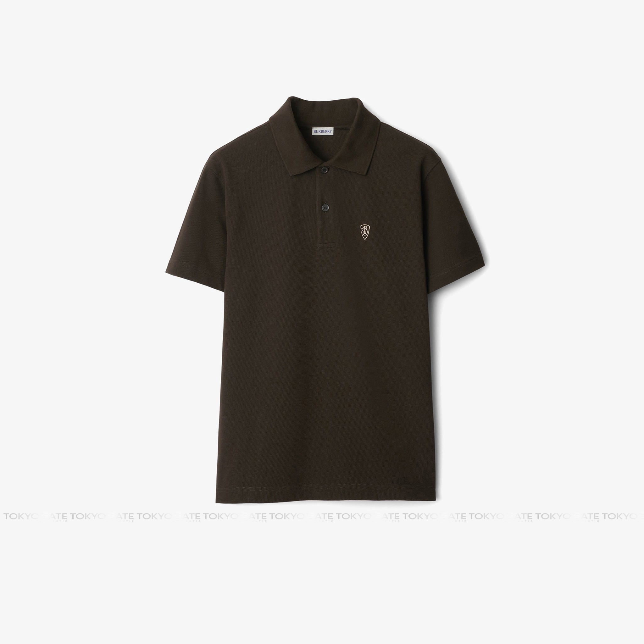 Áo polo Burberry 8099882 B Shield Logo Cotton Polo Shadow Slim Fit
