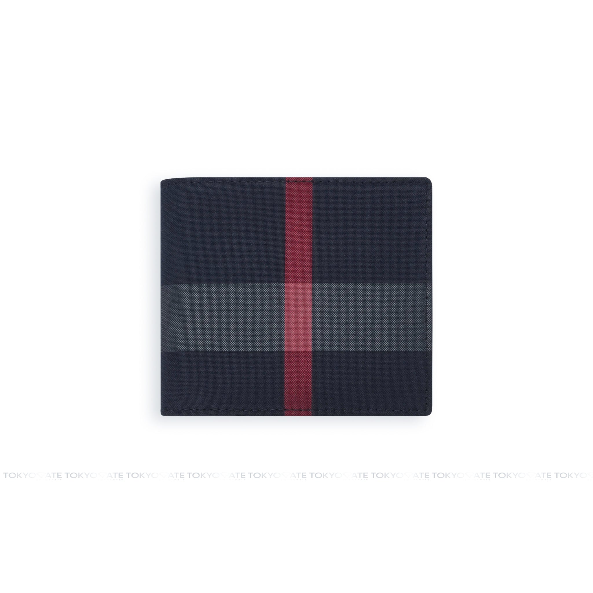 Ví nam Burberry 80840651 Check Bifold Navy