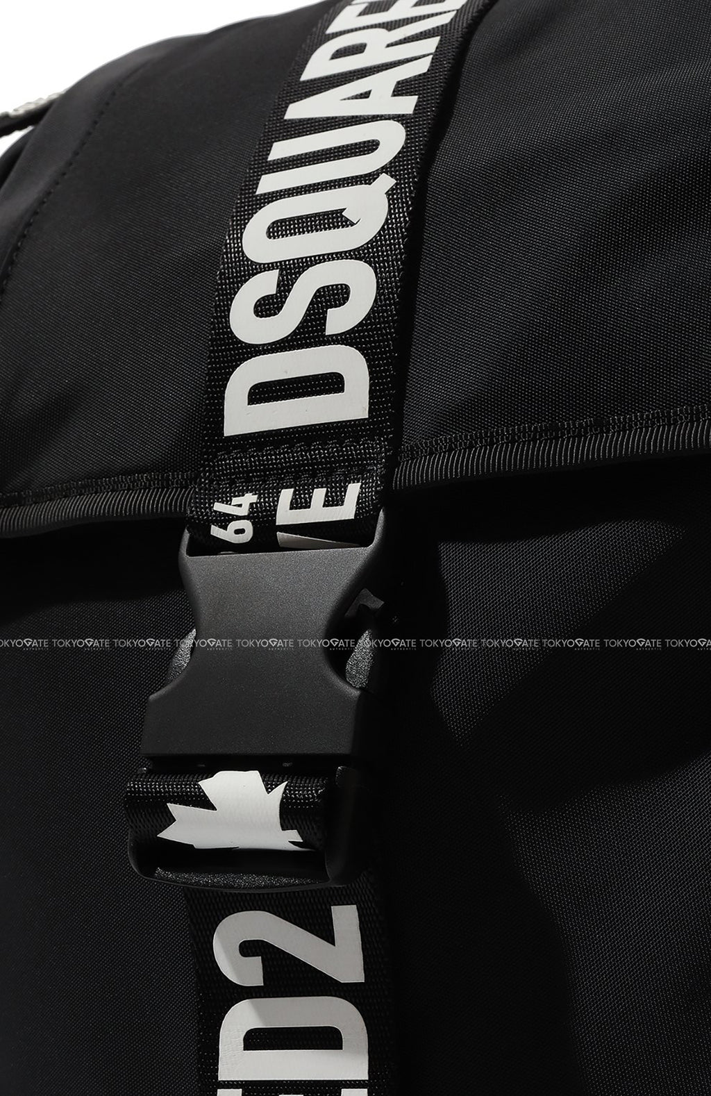 Balo Dsquared2 DFM0104 16806816 2124 Made with Love Backpack Black
