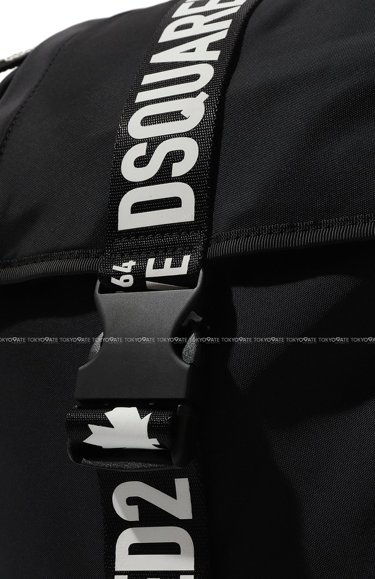 Balo Dsquared2 DFM0104 16806816 2124 Made with Love Backpack Black
