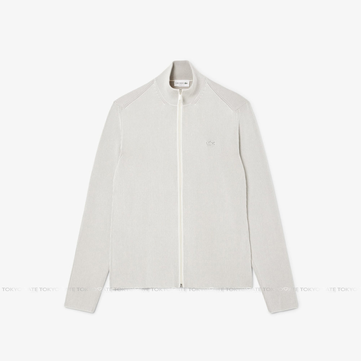 Áo khoác Lacoste AH9312 CI9 Zip-Up Cotton Rib Sweater