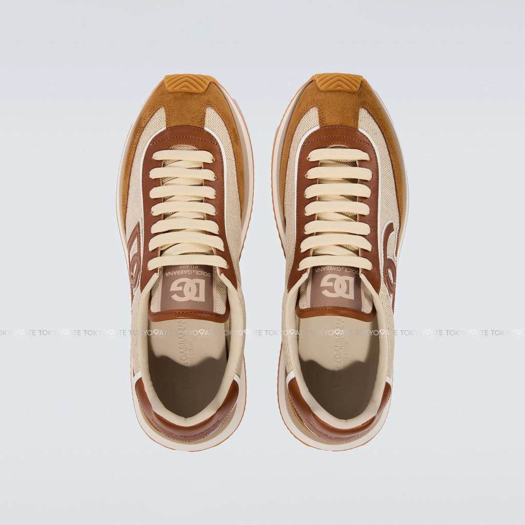 Giày D&G CS2288 A0127 8W125 DG Cushion Avorio Caramello