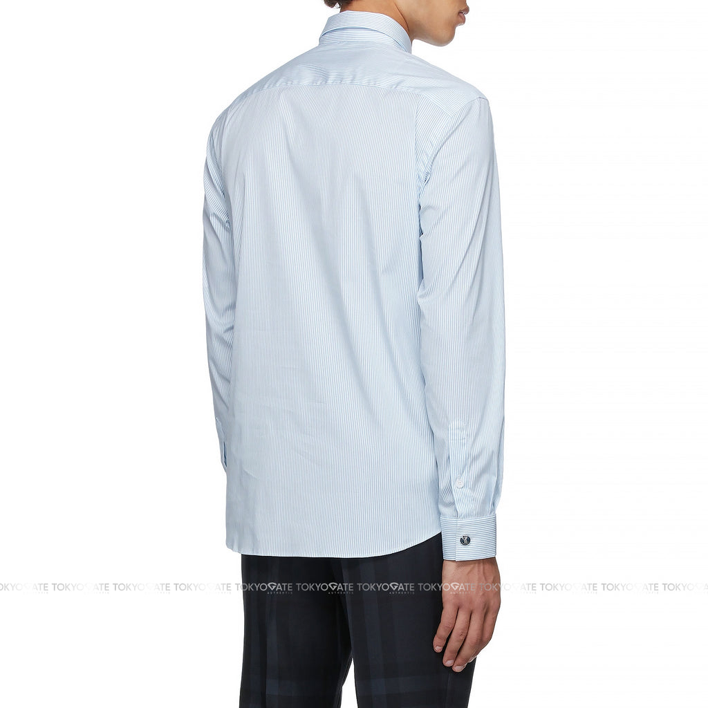 Áo sơ mi Burberry 8042773 Sandham Pale Blue Slim Fit
