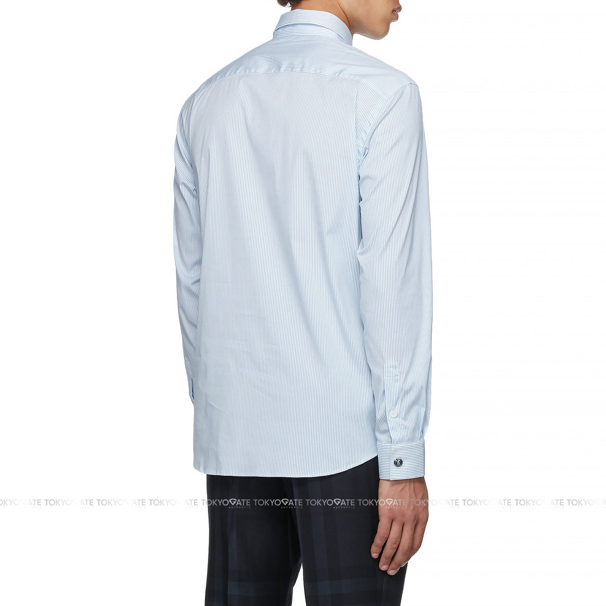 Áo sơ mi Burberry 8042773 Sandham Pale Blue Slim Fit