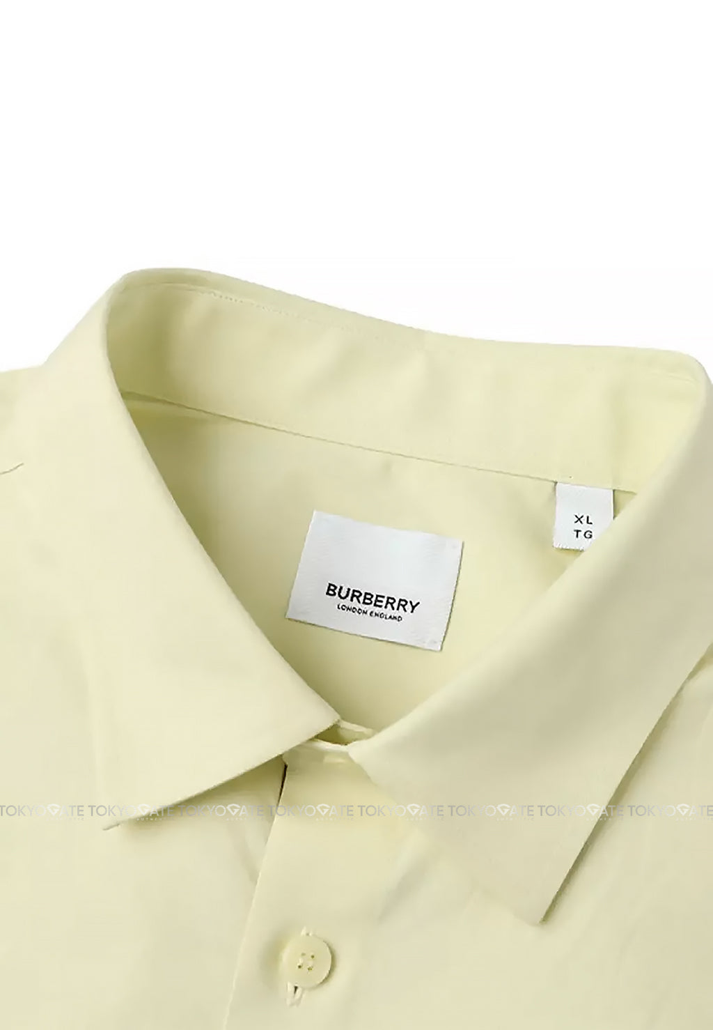 Áo sơ mi Burberry 8104379 Shefford Frosted Lemon Slim Fit