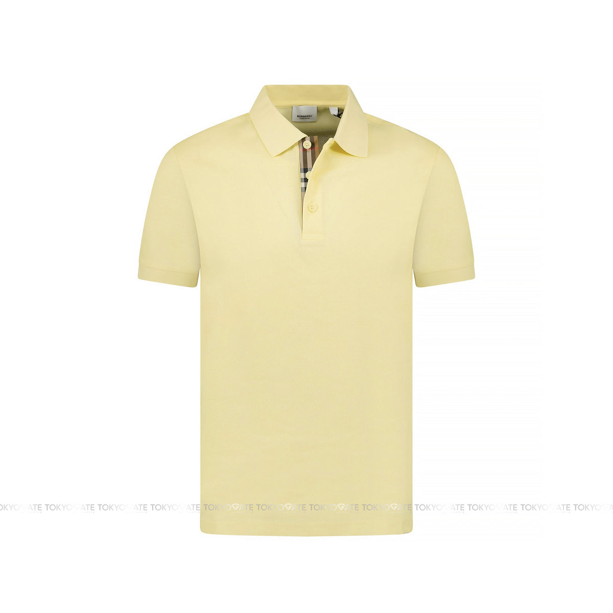 Áo polo Burberry 8104324 Hartford Frosted Lemon Slim Fit