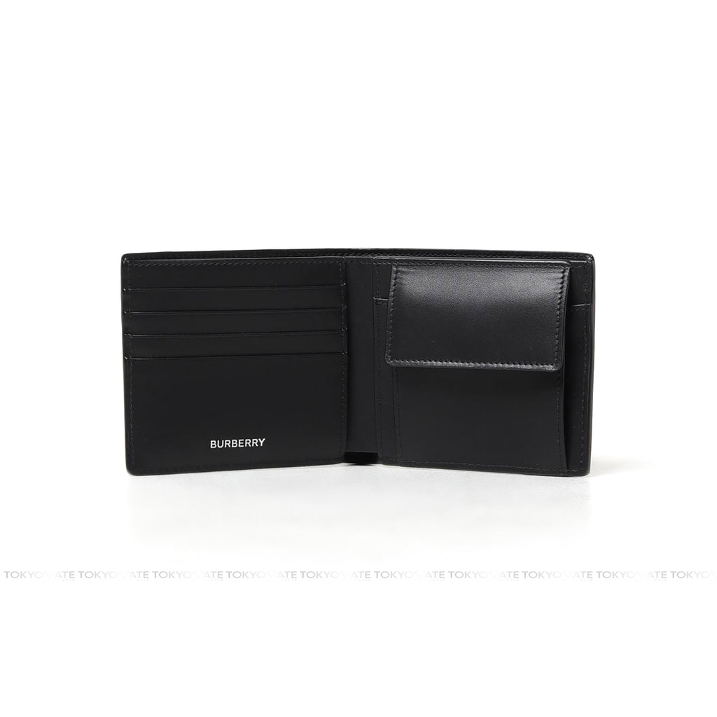 Ví nam Burberry 80840651 Check Bifold Navy