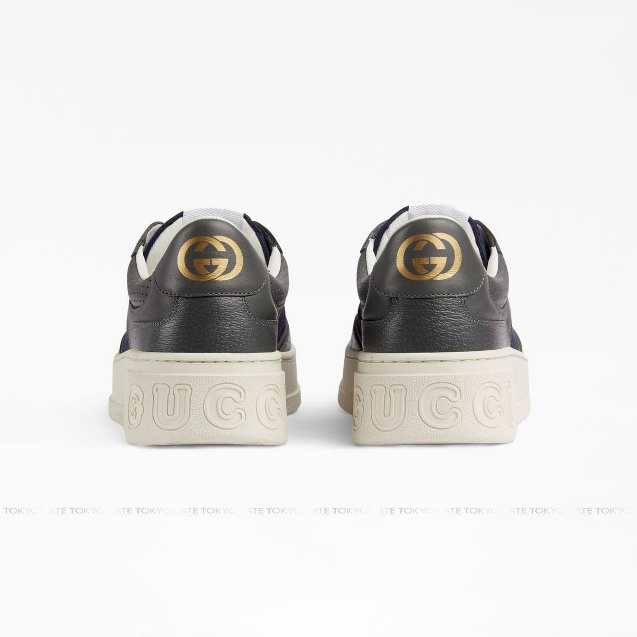 Giày Gucci 726543 AABNK 1152 Lace-Up Sneaker Grey Navy