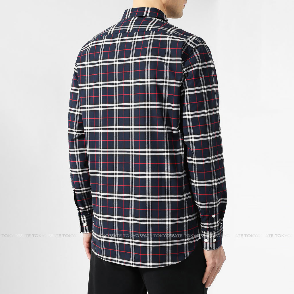 Áo sơ mi Burberry 8004835 George Navy Slim Fit