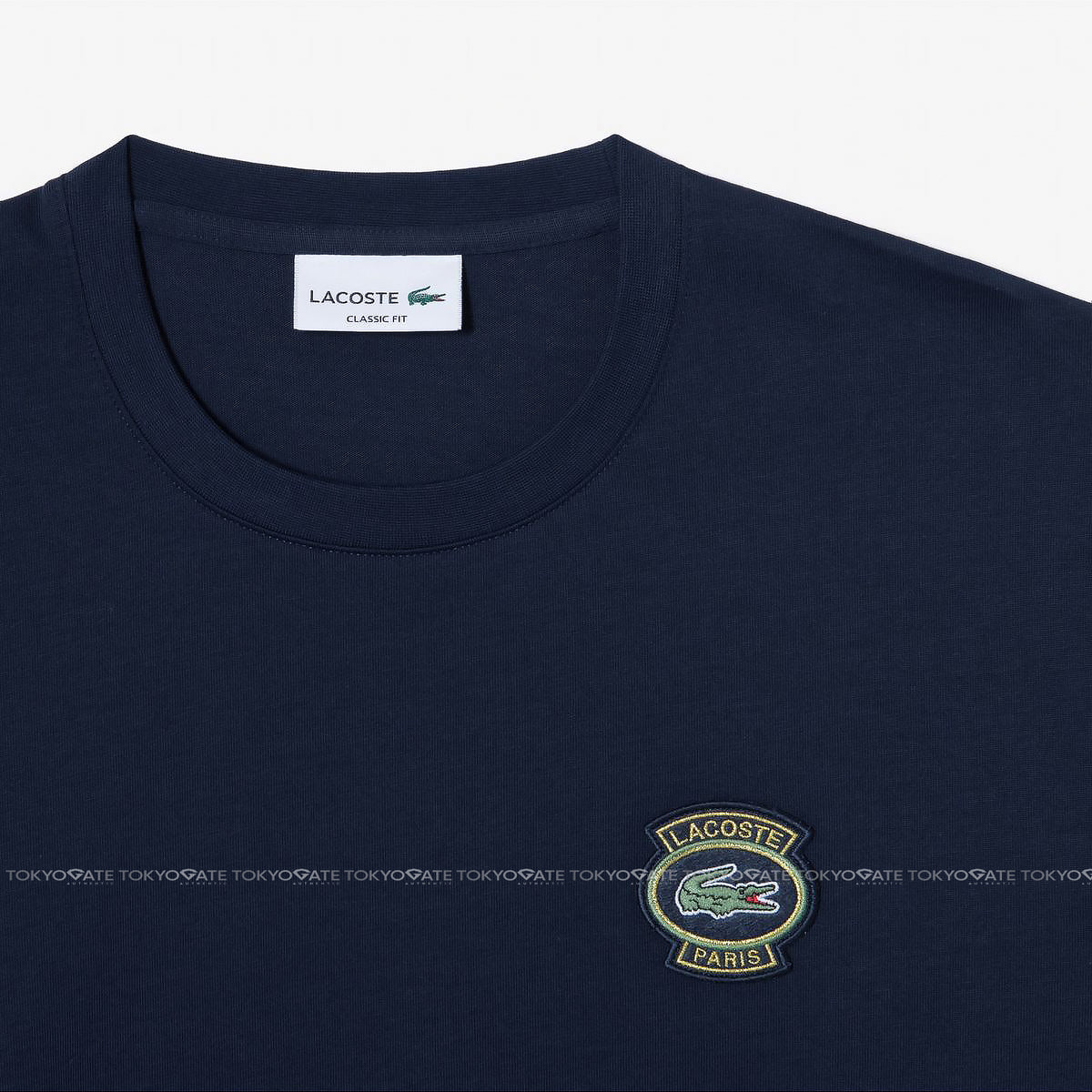 Áo phông Lacoste TH0565 166 Heavyweight Emblem Badge Classic Fit